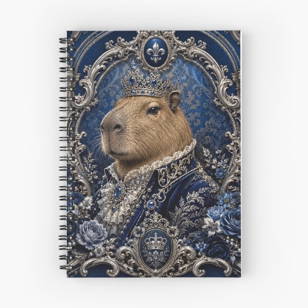 Item preview, Royalty - Capybara Style designed and sold by Weirdwildco69.