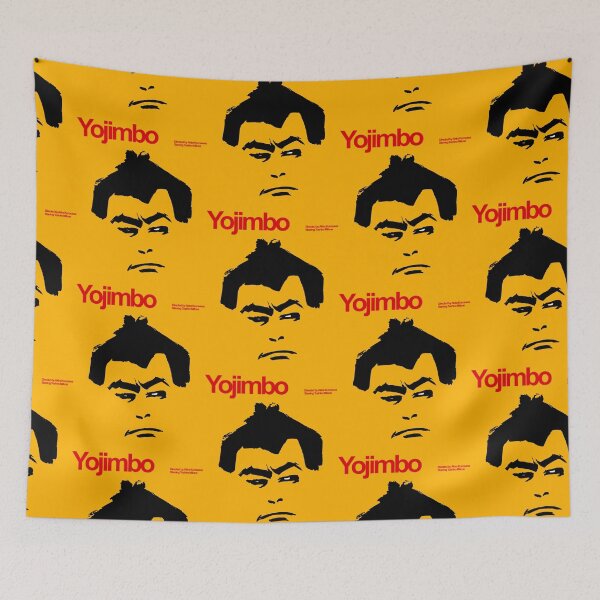 Item preview, Yojimbo - 60s Movie Samurai Sanjuro Akira Kurosawa designed and sold by darklordpug.