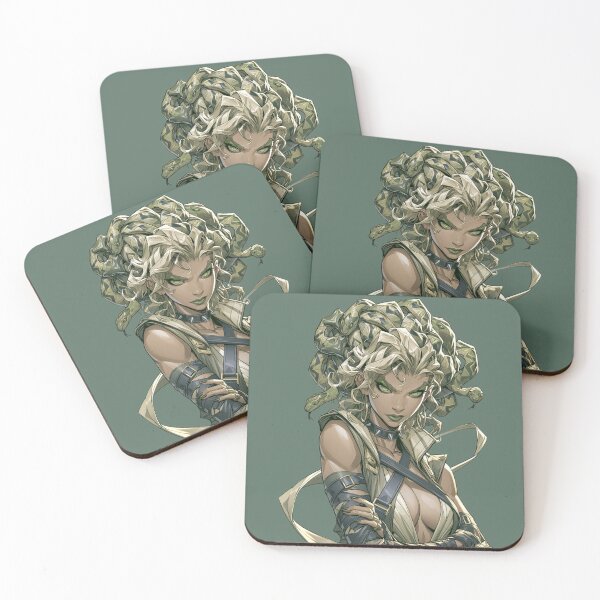 Item preview, Dark Medusa Queen Fantasy Art designed and sold by MythicMood.