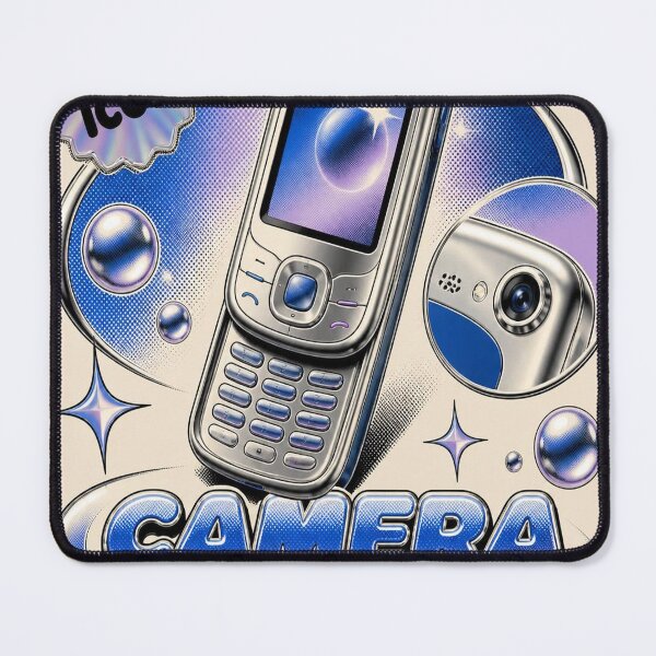 Item preview, Camera Phone Y2K Icon Retro T-Shirt | Nostalgic 2000s Tech Tee designed and sold by SunnyDesign82.