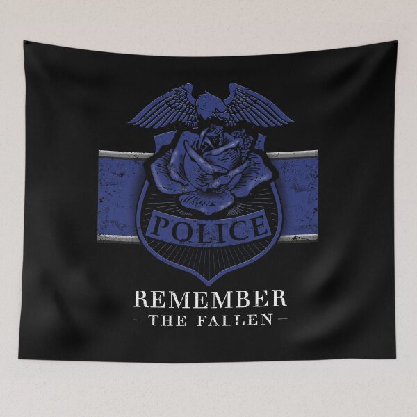 Item preview, Police Heroes Police Memorial Remember The Fallen designed and sold by shoppzee.