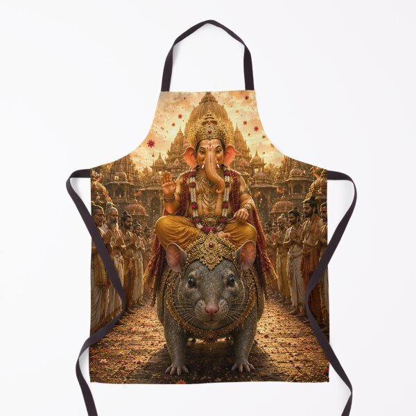 Item preview, Lord Ganesha Defeats Gajamukhasura Series – The Birth of the Divine Vehicle. Mushika Is Born – Ego Transformed into Divine Service designed and sold by Homyar.