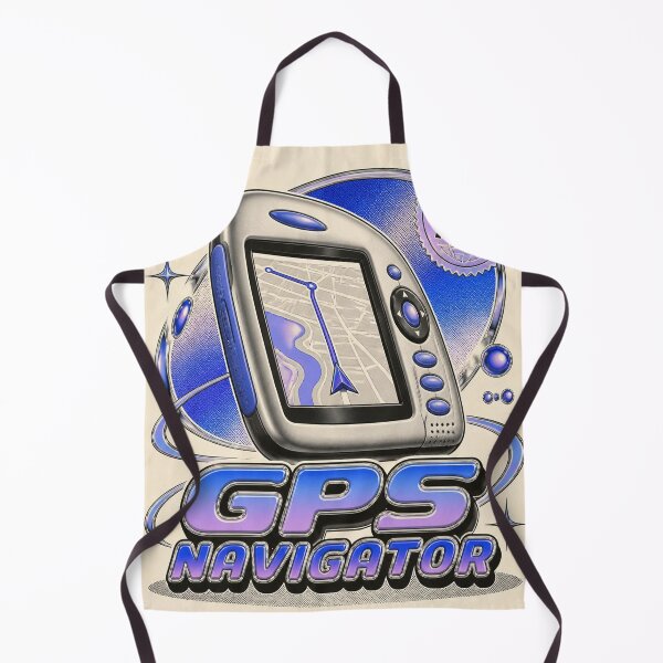 Item preview, GPS Navigator Y2K Icon Retro T-Shirt | Nostalgic 2000s Tech Tee designed and sold by SunnyDesign82.