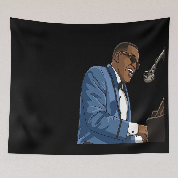Item preview, Ray Charles - Cartoon designed and sold by Bigkite.