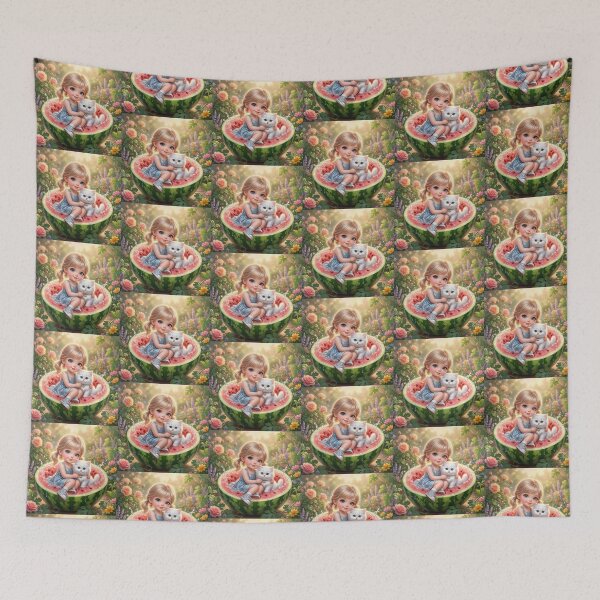 Item preview, ​Summer Fantasy with Watermelon. designed and sold by JoyNest = "The nest of joy".