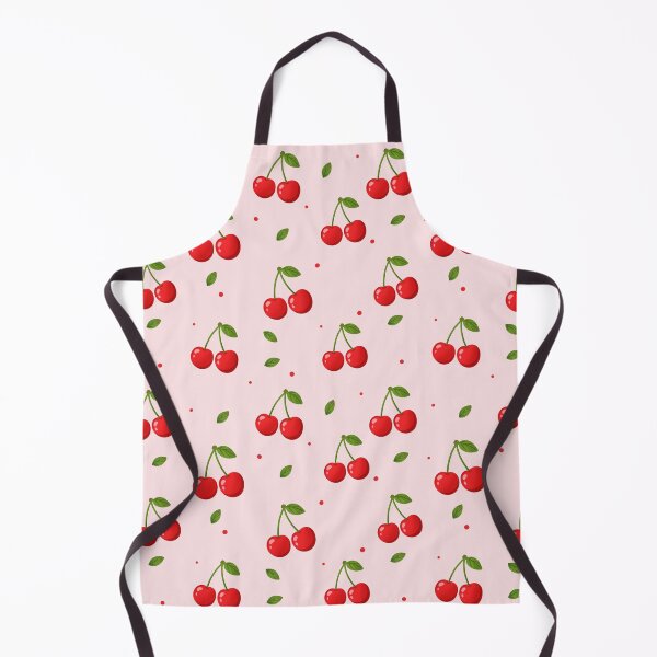 Item preview, Cherry Pattern Pink Background designed and sold by tviyluv.