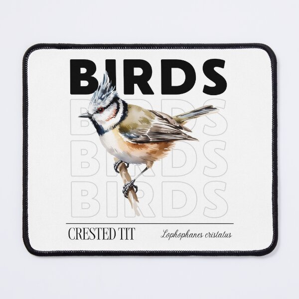 Item preview, Crested Tit designed and sold by ArcticFoxStudio.