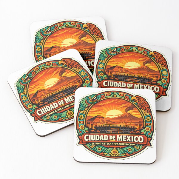 Item preview, Mexico City Azteca Stadium World Cup 2026 Aztec Art  designed and sold by Modefissi.