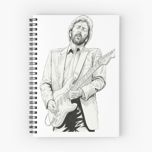 Aperçu de l'œuvre Eric Clapton créée et vendue par Bigkite.