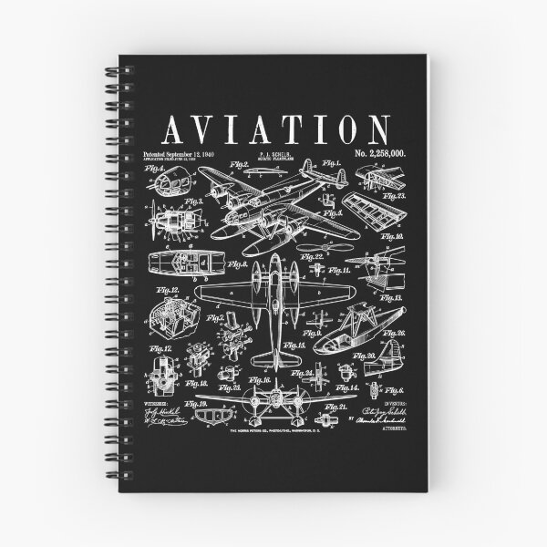 Item preview, Aviation Pilot Airplane Seaplane Aircraft Vintage Patent designed and sold by GrandeDuc.