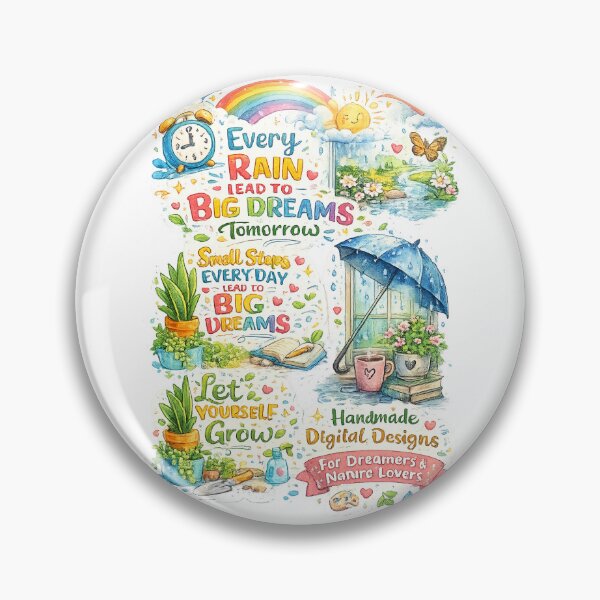 Item preview, Handmade Digital Sticker Collection | Motivational & Nature Stickers Bundle | Cute Aesthetic PNG Designs designed and sold by Ishratparween11.