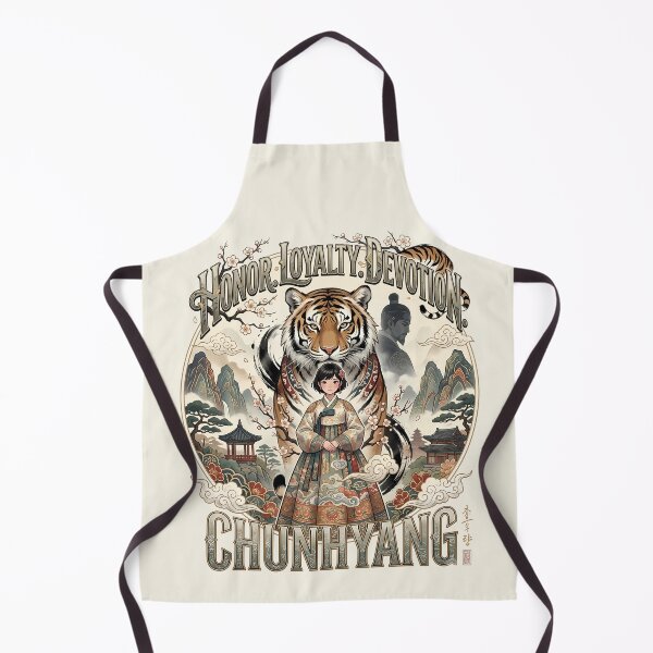 Item preview, North Korea Chunhyang Hanbok Tiger Traditional Design designed and sold by VoidAnimeStudio.