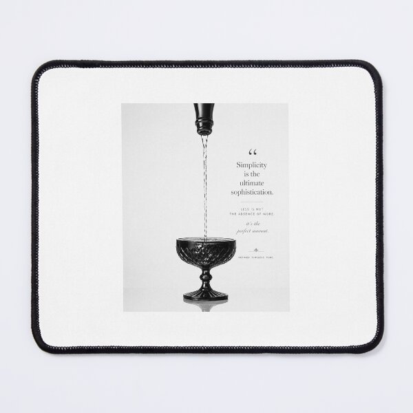 Item preview, Elegant Black Crystal Pour – Modern Inspirational Quote Poster designed and sold by marianka91.