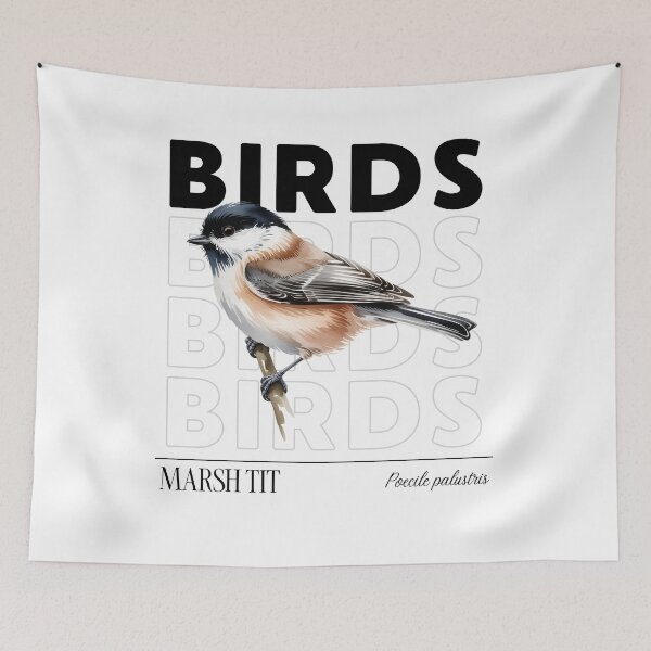 Item preview, Marsh Tit designed and sold by ArcticFoxStudio.