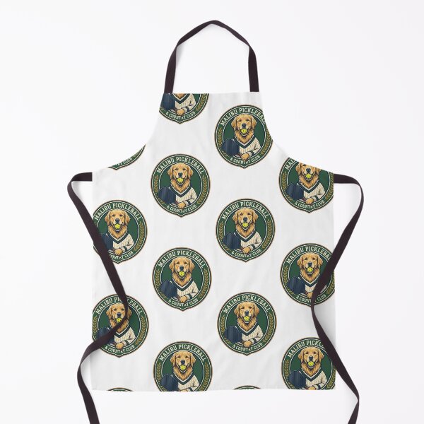 Item preview, Malibu Pickleball and Country Club Golden Retriever designed and sold by mo-carnival.