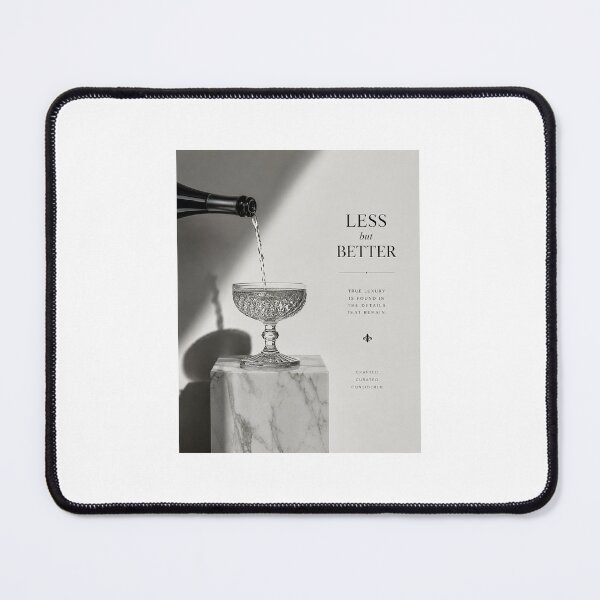 Item preview, Elegant Champagne Pour – Modern Luxury Inspirational Quote Poster designed and sold by marianka91.