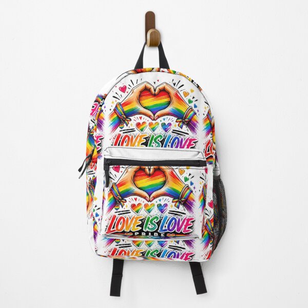 Item preview, Love Is Love Pride Heart Design designed and sold by BagFactoryUK.