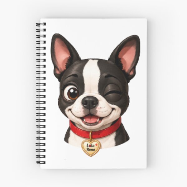 Item preview, Boston Terrier animated cartoon characters cute puppy  designed and sold by LolaReneMerch.