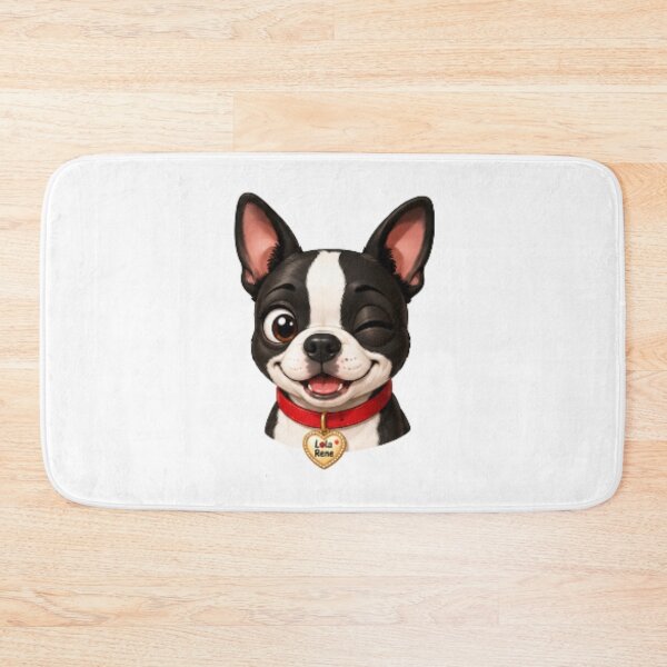 Item preview, Boston Terrier animated cartoon characters cute puppy  designed and sold by LolaReneMerch.