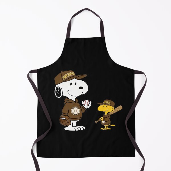 Item preview, Snoopy & Woodstock Padress Baseball designed and sold by WilliamFerris.