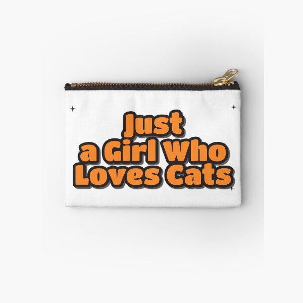 Item preview, Just a Girl Who Loves Cats Retro designed and sold by unique0703.