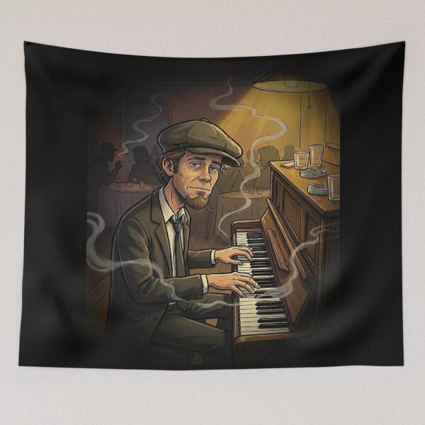 Item preview, Tom Waits - Cartoon designed and sold by Bigkite.
