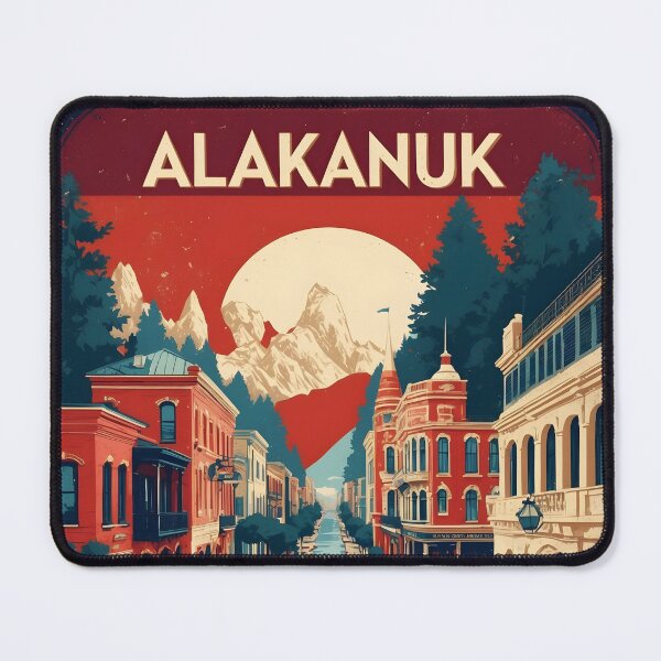 Item preview, Alakanuk Alaska 1950s USA Vintage Travel Tourism designed and sold by TravelersGems.