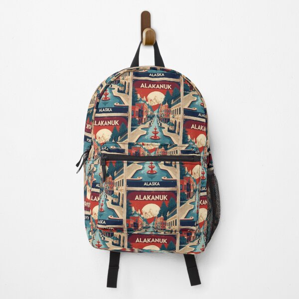 Item preview, Alakanuk Alaska 1950s USA Vintage Travel Tourism designed and sold by TravelersGems.