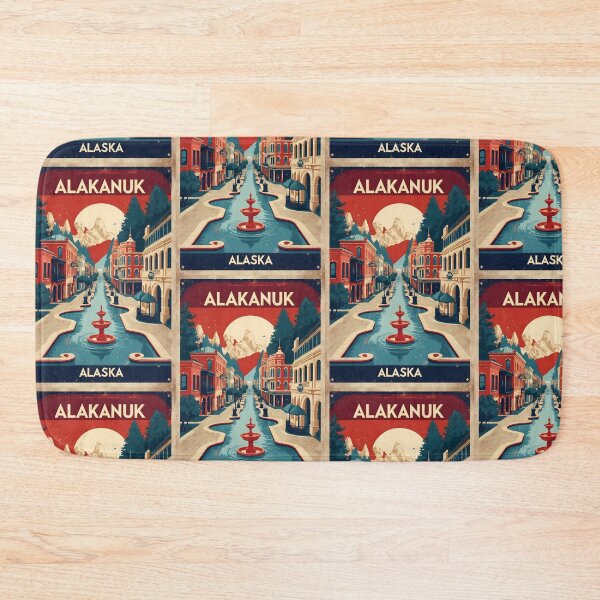 Item preview, Alakanuk Alaska 1950s USA Vintage Travel Tourism designed and sold by TravelersGems.