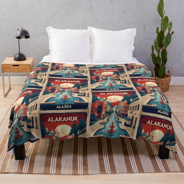Item preview, Alakanuk Alaska 1950s USA Vintage Travel Tourism designed and sold by TravelersGems.