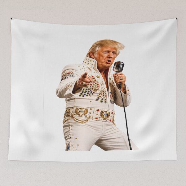 Item preview, Trump as Legend Funny Political Parody designed and sold by Jack W Art.