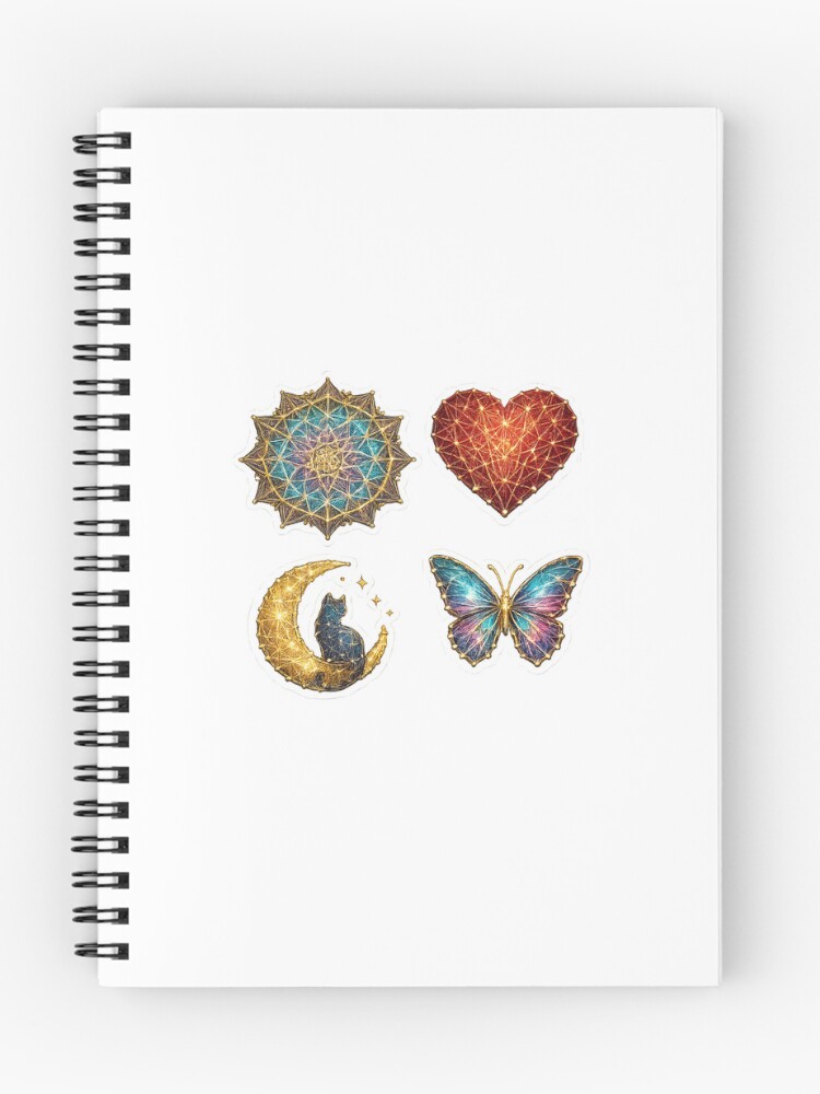 Thumbnail 1 of 3, Journal, String Art Collection Sticker designed and sold by KreativeSpace.
