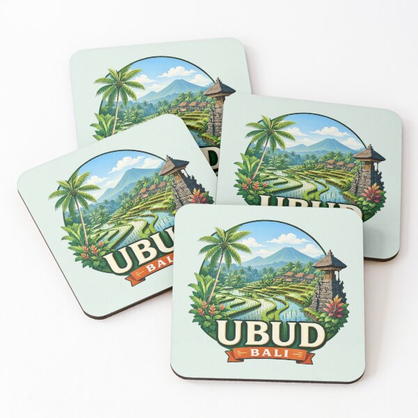 Item preview, Ubud, Bali - Rice Terraces designed and sold by Myra365Art.