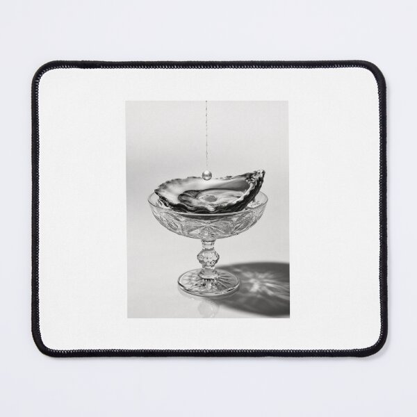 Item preview, Ocean Opulence: Crystal Coupe and Oyster Shell Fine Art Print designed and sold by marianka91.