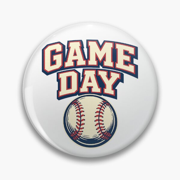 Item preview, Game Day Baseball Varsity Vintage Sports Design designed and sold by EastEndTownie.