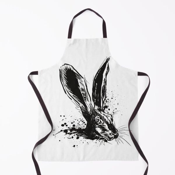 Item preview,  Wild Hare Ink Portrait Illustration designed and sold by Inkversed.