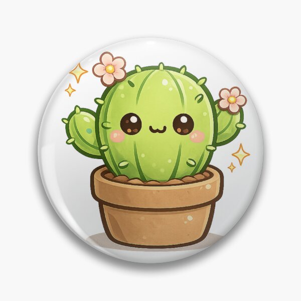 Item preview, Cute Kawaii Cactus designed and sold by zoumhane.