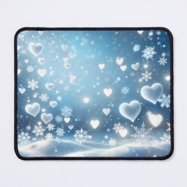 Item preview, Falling Snowflakes and Snow Hearts in Sunlight designed and sold by Maria Dryfhout.