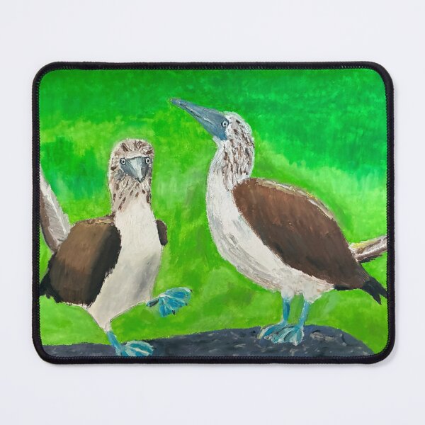 Item preview, Blue-footed Booby duo designed and sold by woodland-towers.