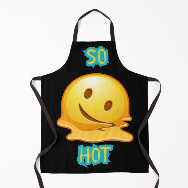 Item preview, So Hot – Funny Melting Smiley Heatwave Design designed and sold by Banvero.