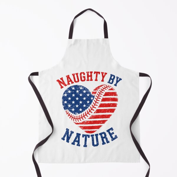 Item preview, Naughty By Nature – Patriotic Baseball Heart designed and sold by HumansStuck12.