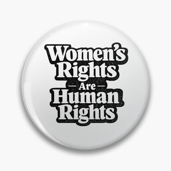 Item preview, Women's Rights Are Human Rights Distressed Vintage Typography T-Shirt | Feminist Empowerment designed and sold by Velora Printss.
