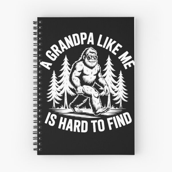 Item preview, A Grandpa Like Me Is Hard To Find Bigfoot , funny sasquatch grandpa gift, legend lover graphic, hiking humor shirt, vintage shirt  designed and sold by Merchall  store.