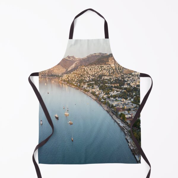 Item preview, Bodrum Turkey Sunrise Aerial View designed and sold by Londonimages.