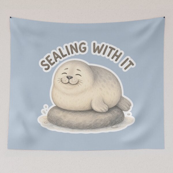 Item preview, Sealing With It Seal designed and sold by ChirpInc.