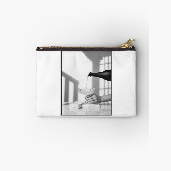 Item preview, Vogue Editorial Champagne Pour – Luxury Minimalist Black and White Art designed and sold by marianka91.