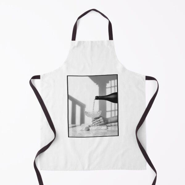 Item preview, Vogue Editorial Champagne Pour – Luxury Minimalist Black and White Art designed and sold by marianka91.