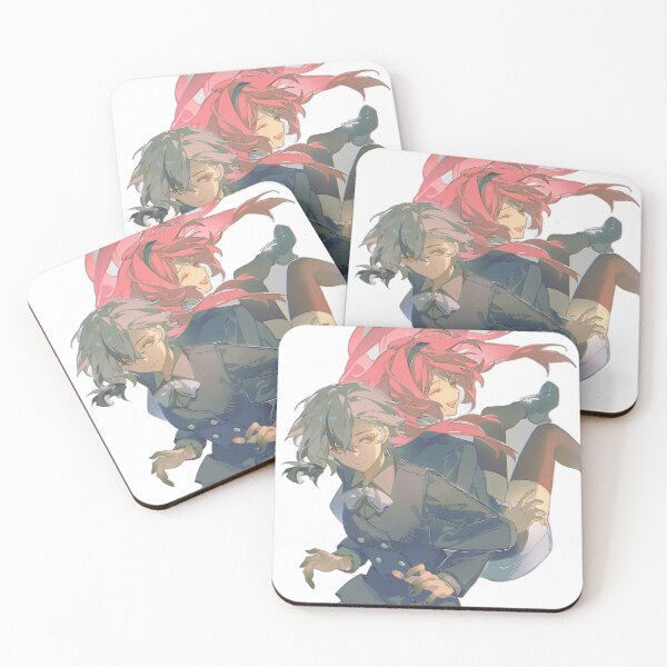 Item preview, Arlecchino and Clervie and Peruere Embracing Genshin Impact designed and sold by KomiArts.