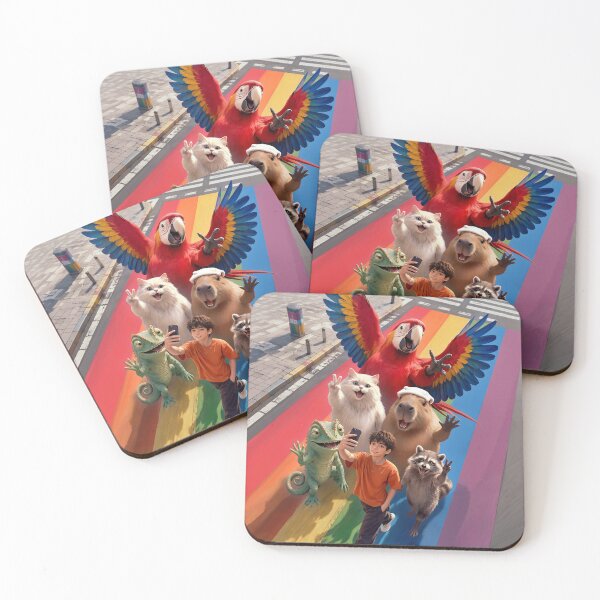 Item preview, Selfie Boy Rainbow Crossing designed and sold by ZKOZKOHI.