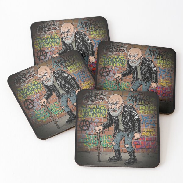Item preview, Old punk - Cartoon designed and sold by Bigkite.